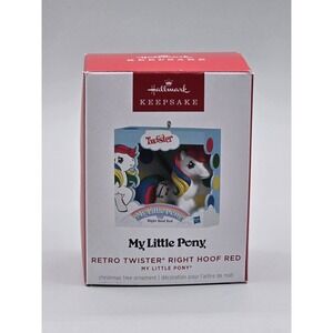 My Little Pony Hallmark Twister Right Hoof Red‎ Keepsake Ornament 2025